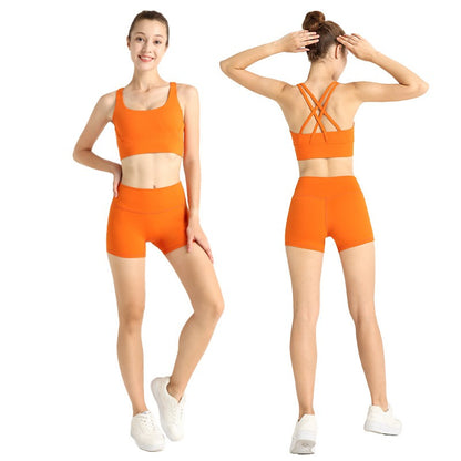 Peach Butt-Lifting Yoga Set for Women