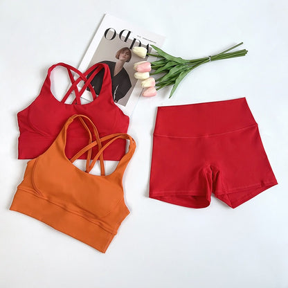 Peach Butt-Lifting Yoga Set for Women