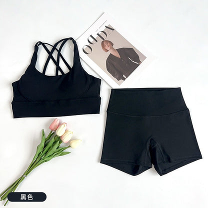Peach Butt-Lifting Yoga Set for Women