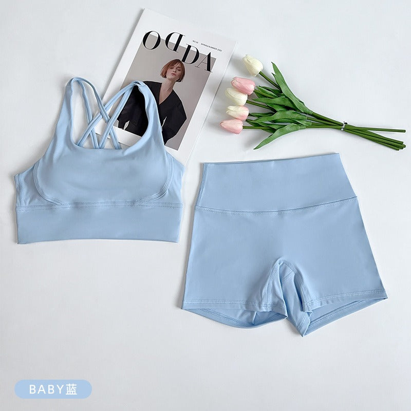 Peach Butt-Lifting Yoga Set for Women