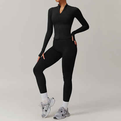 Quick-Dry Women's Cross-Back Yoga Workout Set