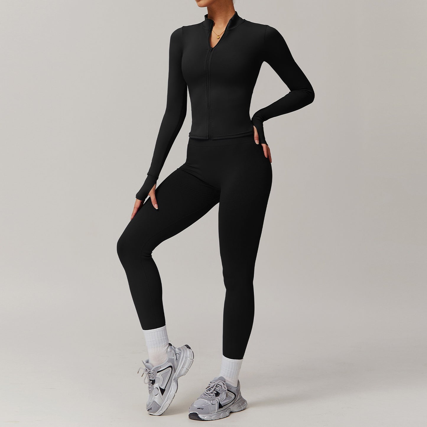 Quick-Dry Women's Cross-Back Yoga Workout Set