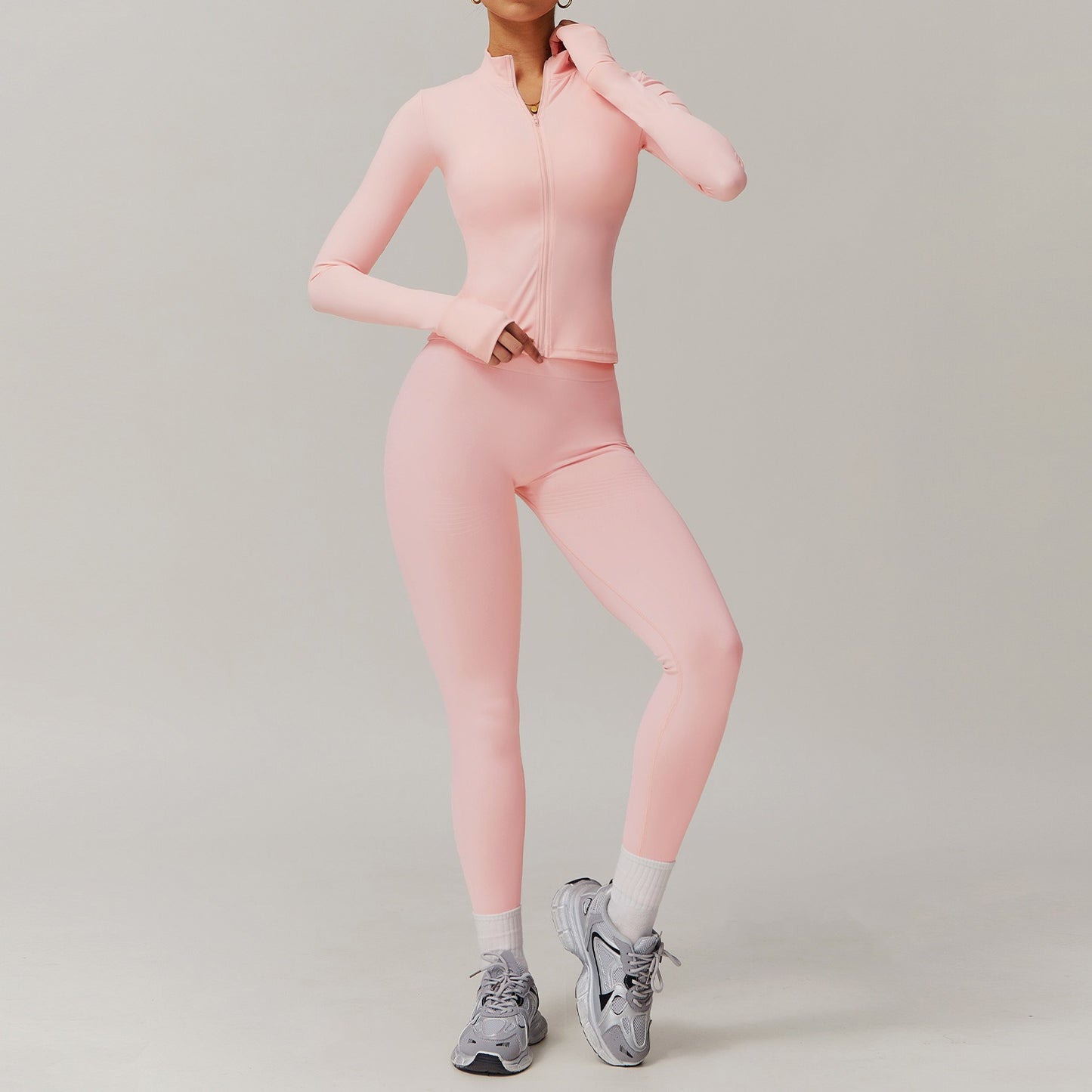 Quick-Dry Women's Cross-Back Yoga Workout Set